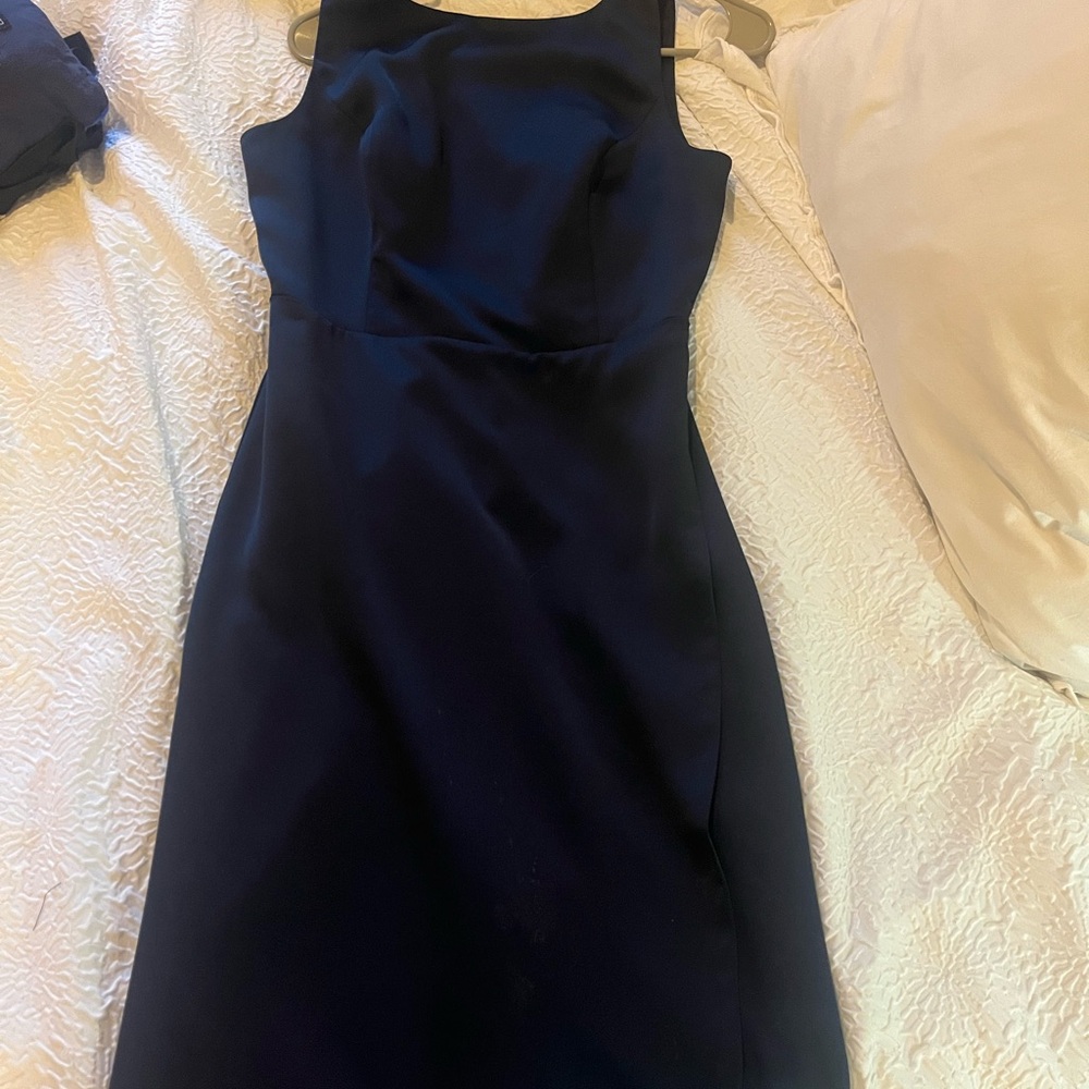 BHLDN Navy Blue Maxi Dress